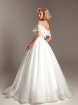 Sparkle ballroom wedding dress