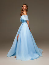 Strapless colorful wedding dress