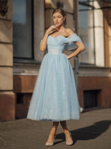 1950s inspired cupcake evening dress