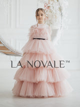 Preteen formal occasion ball gown dress