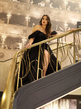 sparkle tulle evening dress