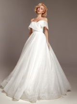 Sparkle ballroom wedding dress