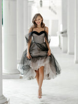 Polka dot 1950s retro vintage coctails dress