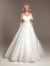 Sparkle ballroom wedding dress