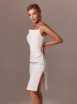 simple short elopement dress