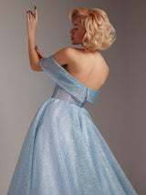 Sparkle ballroom wedding dress