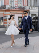 Bridal shower tulle mini dress