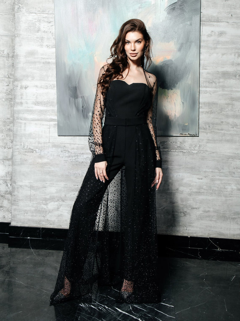 Wedding Evening Playsuit Classy Evening Jumpsuit Wedding Guest