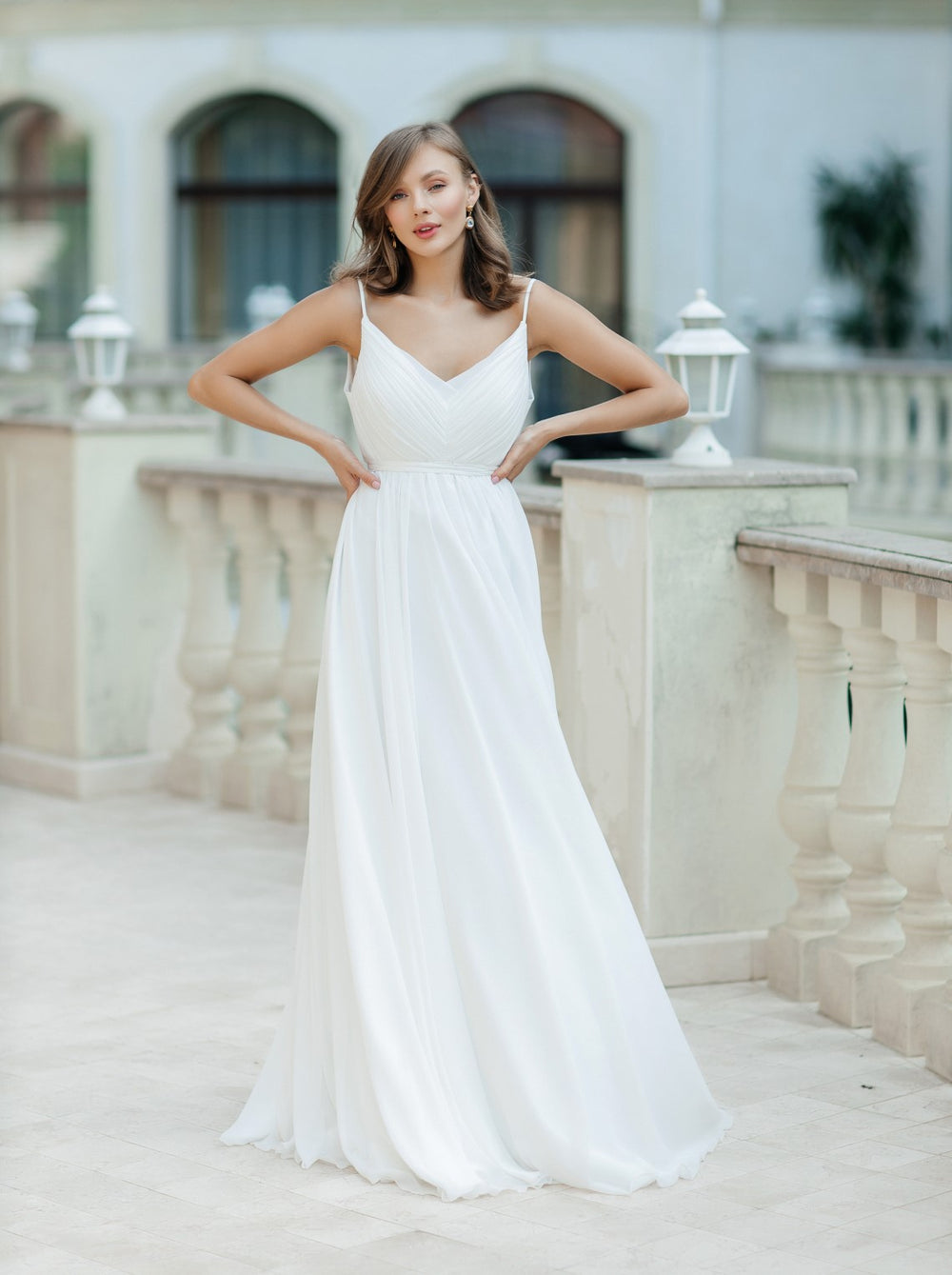 Greek goddess maternity Wedding Dress – La Novale Atelier
