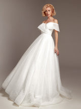 Sparkle ballroom wedding dress