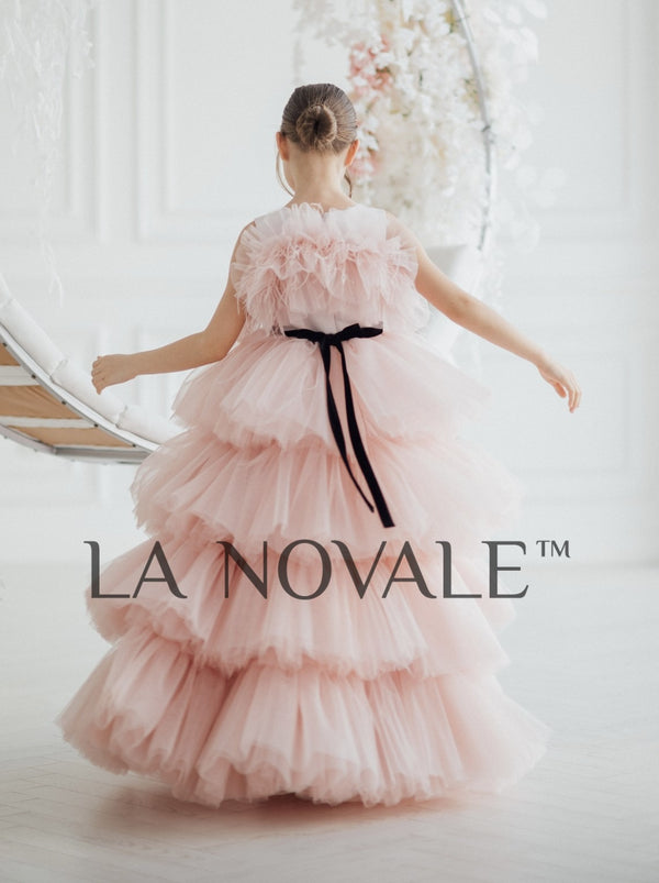 Preteen formal occasion ball gown dress